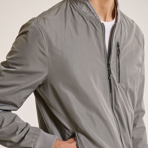 Kenneth Cole Zipped jacket in solid color Size Small - Picture 7 of 7